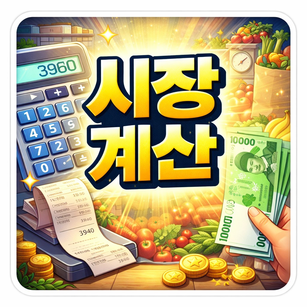 시장 계산